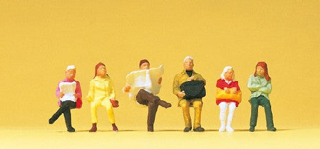 Figurines de Voyageurs HO pour Modélisme Ferroviaire