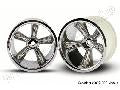 TRX Pro-Star chrome wheels (2) (rear) (for 2.2" tires)