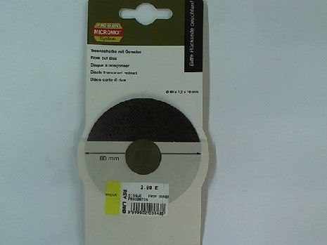Disque de Tronçonnage Proxxon pour Métaux, Plastique et Bois