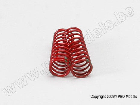 Spring, shock (red) (GTR) (1.8 rate double green stripe)