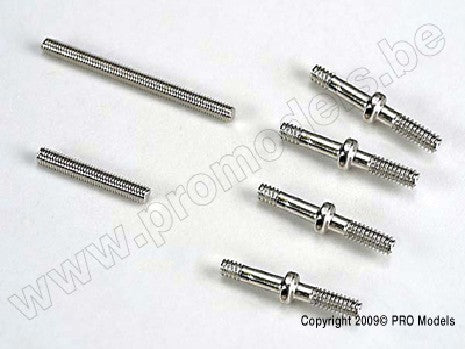 Tie rods/ upper camber rods (rear) (24mm turnbuckles) (4)/ dragl