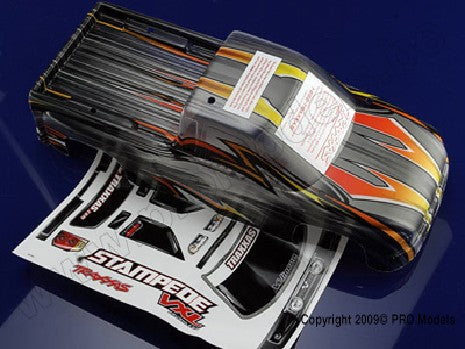 Body, Stampede VXL, ProGraphix (replacement for the painted body