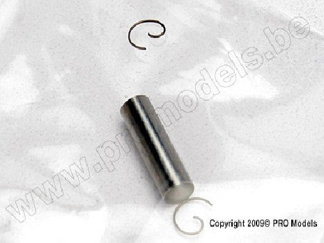 Wrist pin, wrist pin clips (2) (TRX 3.3)