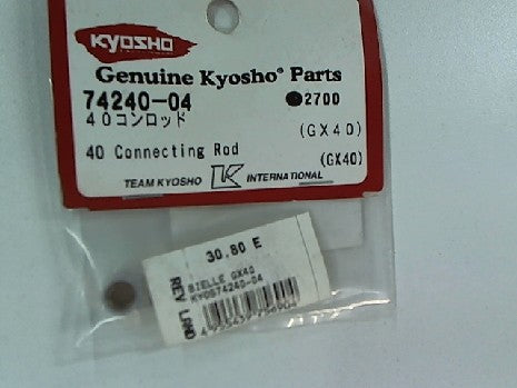 Bielle GX40 Kyosho - Pièce de rechange pour modélisme RC
