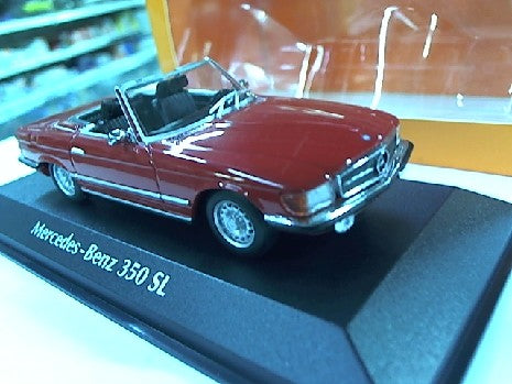 MERCEDES 350 SL ROUGE 1974 1/43