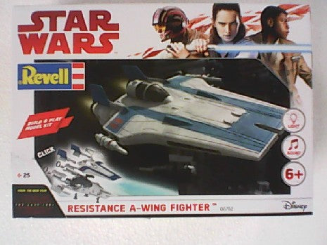 BUILD AND PLAY RESISTANCE A-WING FIGHTER 1/44