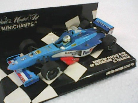 Miniature Formule 1 Benetton Playlife B198 G.Fisichella - Silverstone 1998