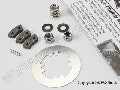 Rebuild kit, slipper clutch (steel disc/ friction pads (3)/ spri