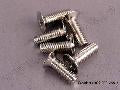 Screws, 4x12mm countersunk machine (100-degree) (6)