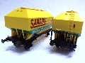 SET DE 2 WAGONS CEREALIERS SANDERS HO