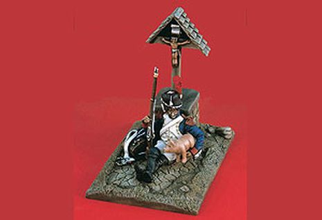 REPOS DU GRENADIER  1/32 54mm