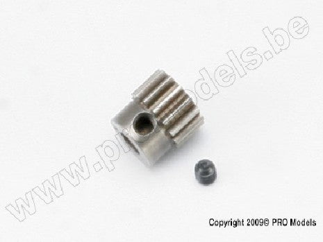 Gear, 14-T pinion (32-pitch) (fits 5mm shaft)/ set screw