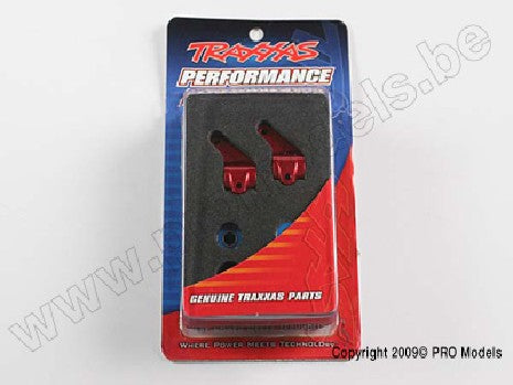 Steering blocks, Rustler/Stampede/Bandit (2), 6061-T6 aluminum (
