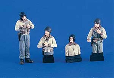 EQUIPAGE TANK US WW2     1/35