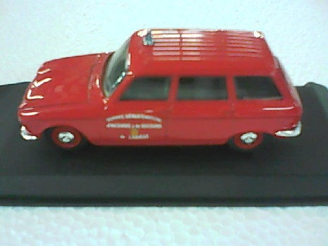 PEUGEOT 204 BREAK POMPIER Échelle 1/43 - Modèle de Collection