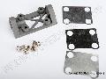 Bearing block, front (supports front shaft)/belt tension adjustm