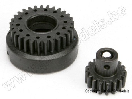 Gear set, two-speed (2nd speed gear, 29T/ input gear, 17T steel)