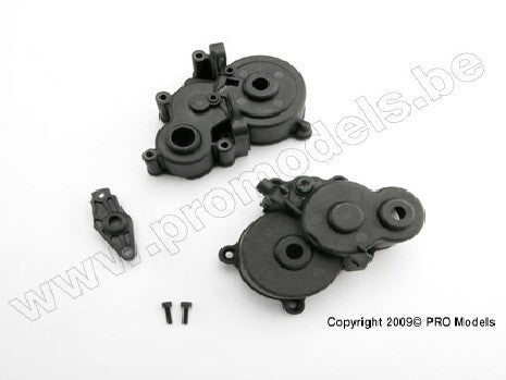 Gearbox halves (front & rear)/ shift detent ball/ spring/ 4mm GS