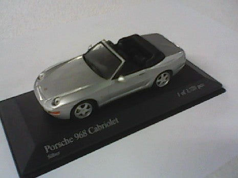 MINICHAMPS PORSCHE 968 CABRIOLET 1994 - Modèle Miniature 1/43 Gris