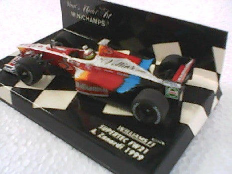Miniature Formule 1 Williams FW21 Zanardi - Échelle 1/43