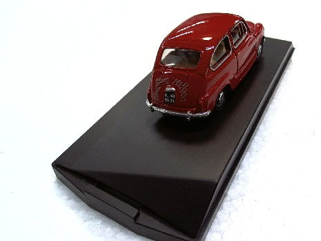 FIAT 600 D BERLINE ROUGE 1960 1/43