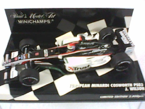 MINARDI FORD PS3 WILSON 2003 1/43