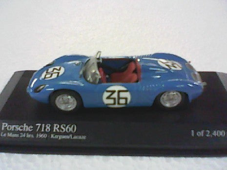 PORSCHE 718 RS60 24H LM 1960