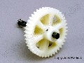 Gear shaft, primary(1)/ composite 28/41-tooth gear