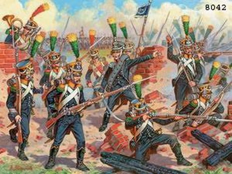 VOLTIGEURS FRANCAIS 1/72