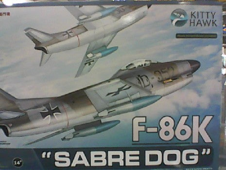 Maquette Avion F-86K SABRE DOG 1/32 - KITTY HAWK