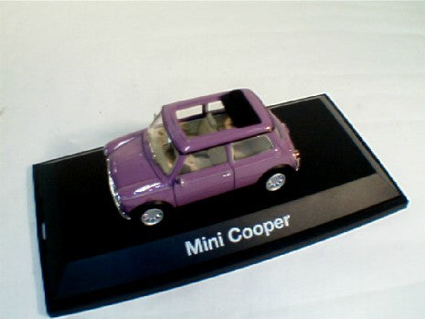 MINI COOPER MIT VIOLET 1/43