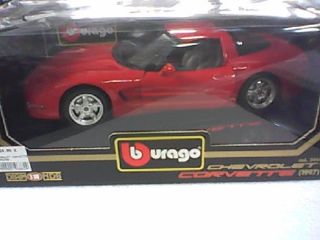 CHEVROLET CORVETTE 1997 ROUGE 1/18