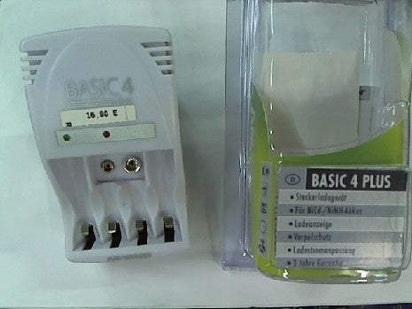 CHARGEUR BASIC 4 PLUS PR AA/AAA/9V