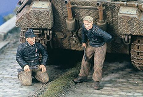 MACANICIENS ALLEM.PANZER 1/35