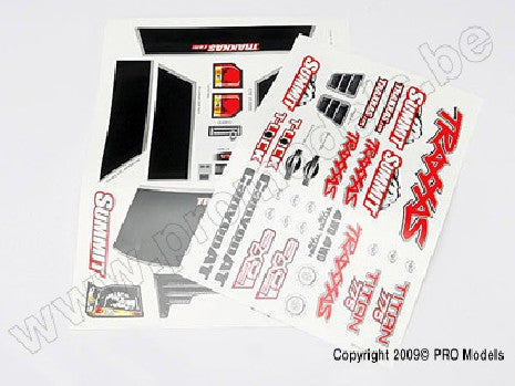 Decal sheets, Summit
