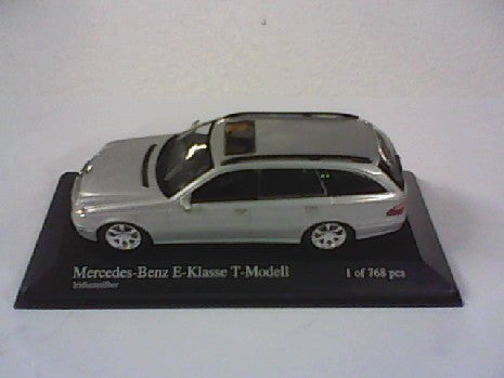 MERCEDES E-CLASS T-MODELL S211 SILVER 1/43