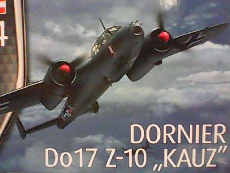 DORNIER DO17 Z-10 KAUZ 1/72