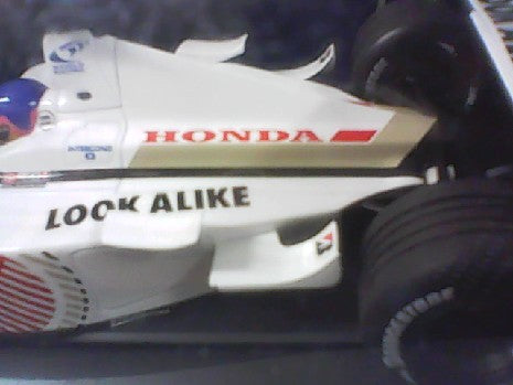 Miniature Bar Honda 03 J. Villeneuve 1/18 - Modèle de Formule 1