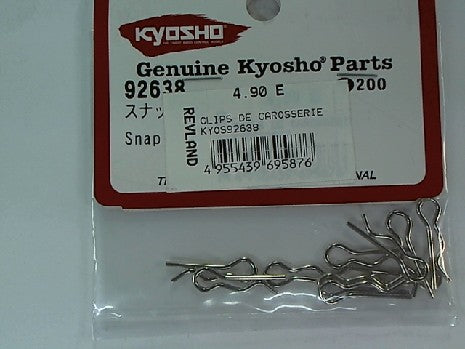 Clips de Carrosserie Kyosho - Accessoire Essentiel pour Voitures RC