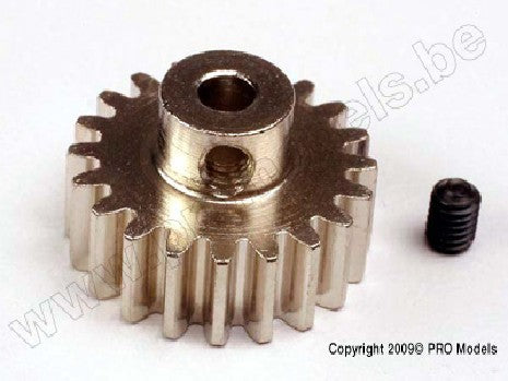 Gear, 21-T pinion (32-p) (mach. steel)/ set screw