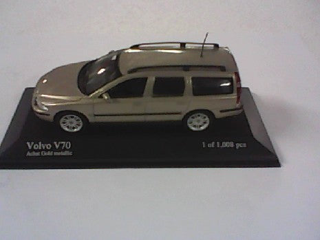 VOLVO V70 2000 GOLD METALLIC 1/43