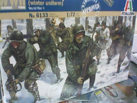INFANTERIE US TENUE HIVERNALE 1/72