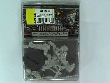 OBAVNIK KOMMANDER ZERKOVA & REAVER GUARD - Figurine de Collection WARMACHINE