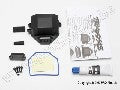 Box, receiver (sealed)/ wire cover/ foam pads, upper & lower/ si