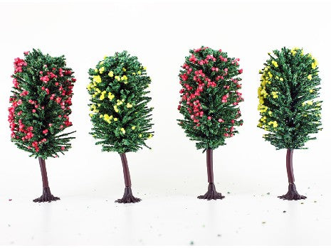 Arbres Fruitiers HO - Décorations pour Modélisme Ferroviaire