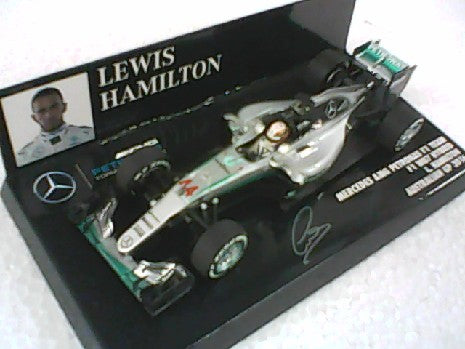Minichamps F1 Mercedes W07 Hybrid Lewis Hamilton 2016 1/43 - Modèle Réduit