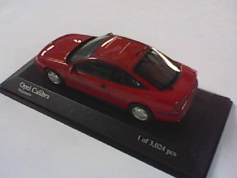 OPEL CALIBRA 1991 ROUGE 1/43