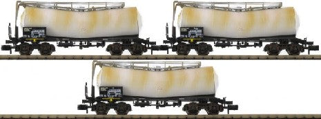Set de 3 Wagons Slurry N de Fleischmann - Idéal pour votre Réseau Ferroviaire