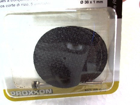 Disques de Tronçonnage en Oxyde d'Aluminium 38 mm - Pack de 5