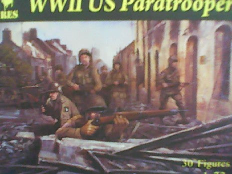 PARACHUTISTES US WWII 1/72